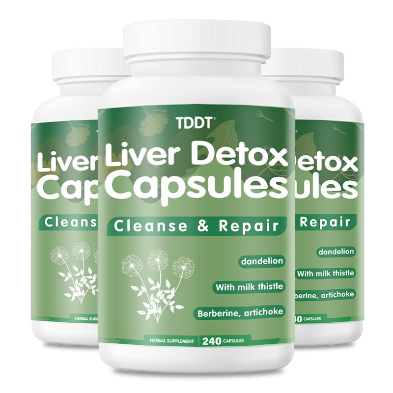TDDT Liver Detox Veggie Capsules best